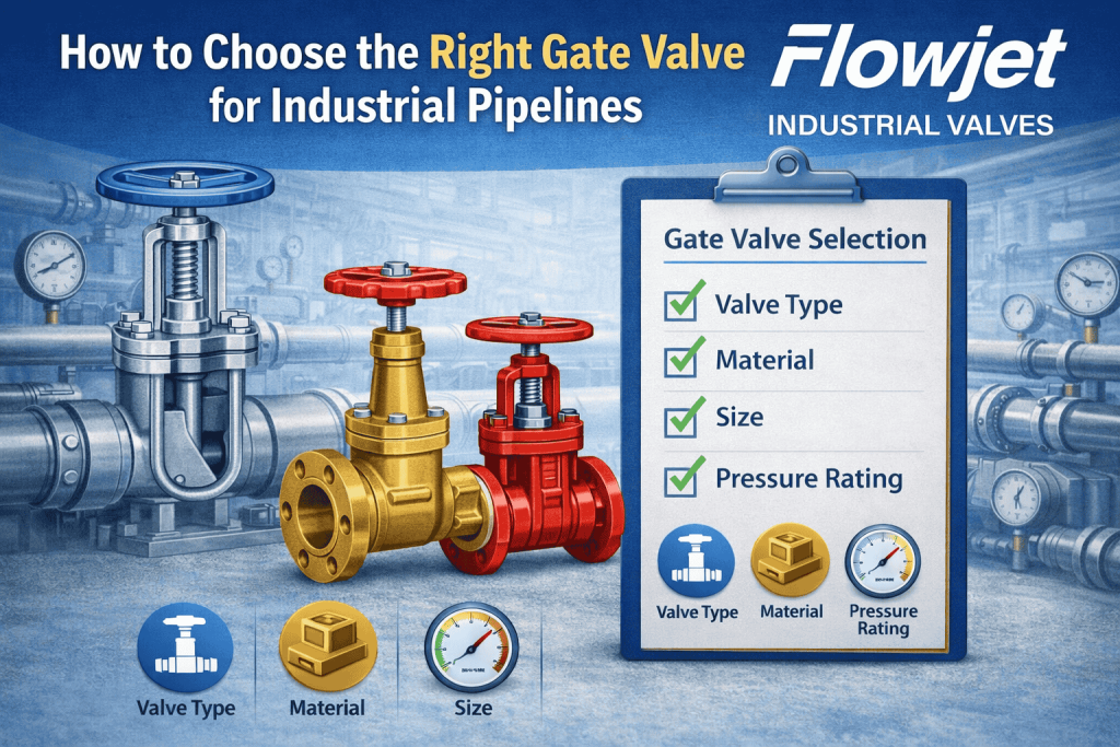 How to Choose the Right Gate Valve for Industrial Pipelines