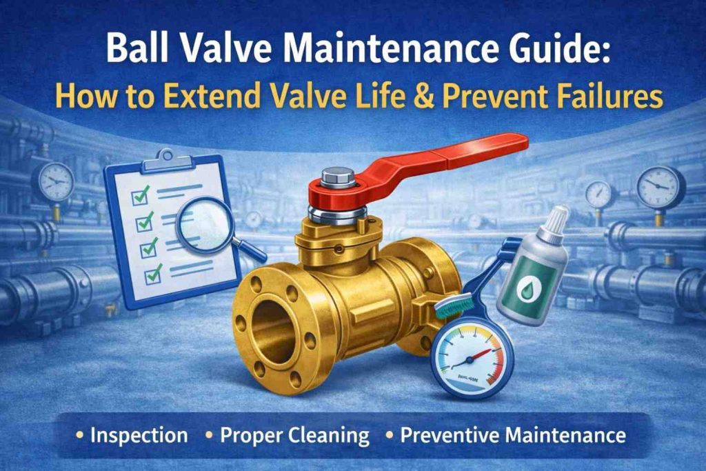 Ball Valve Maintenance Guide to Extend Valve Life