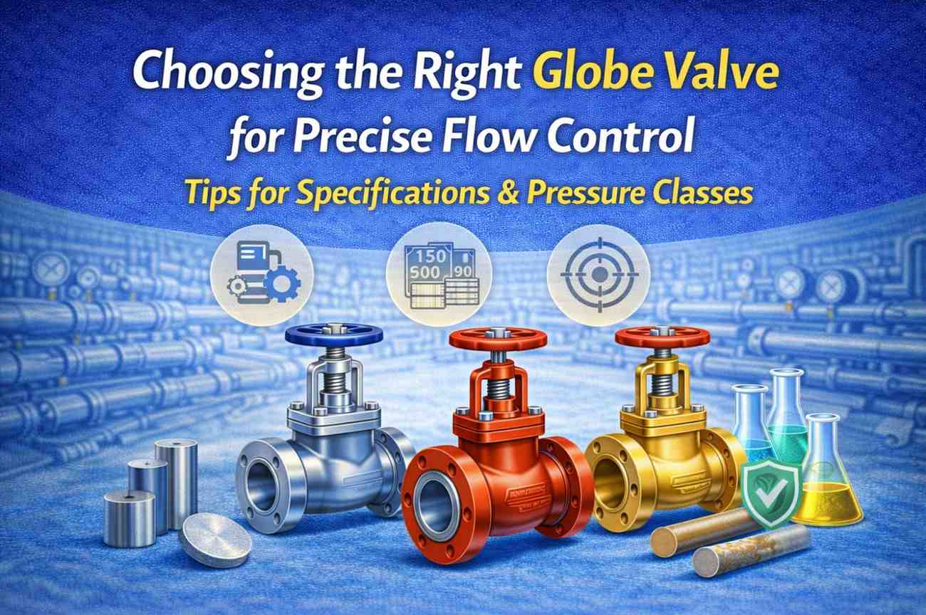 Choosing the Right Globe Valve for Precise Flow Control
