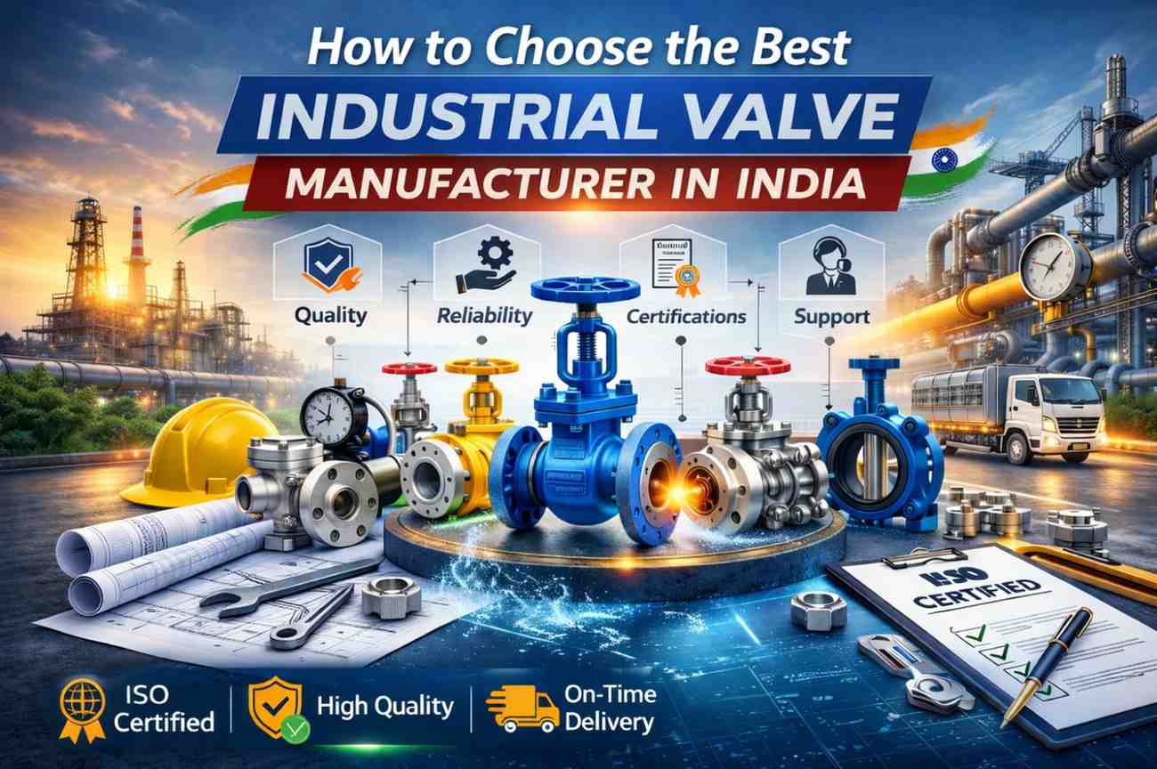 How to Choose the Best Industrial Valve Manufacturer in India