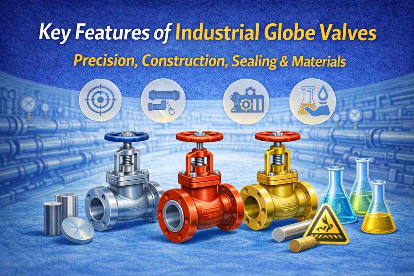 Key Features of Industrial Globe Valves You Must Know