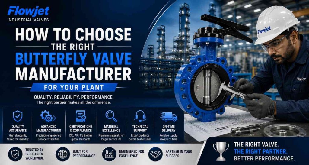 How to Choose the Right Butterfly Valve Manufacturer for Your Plant