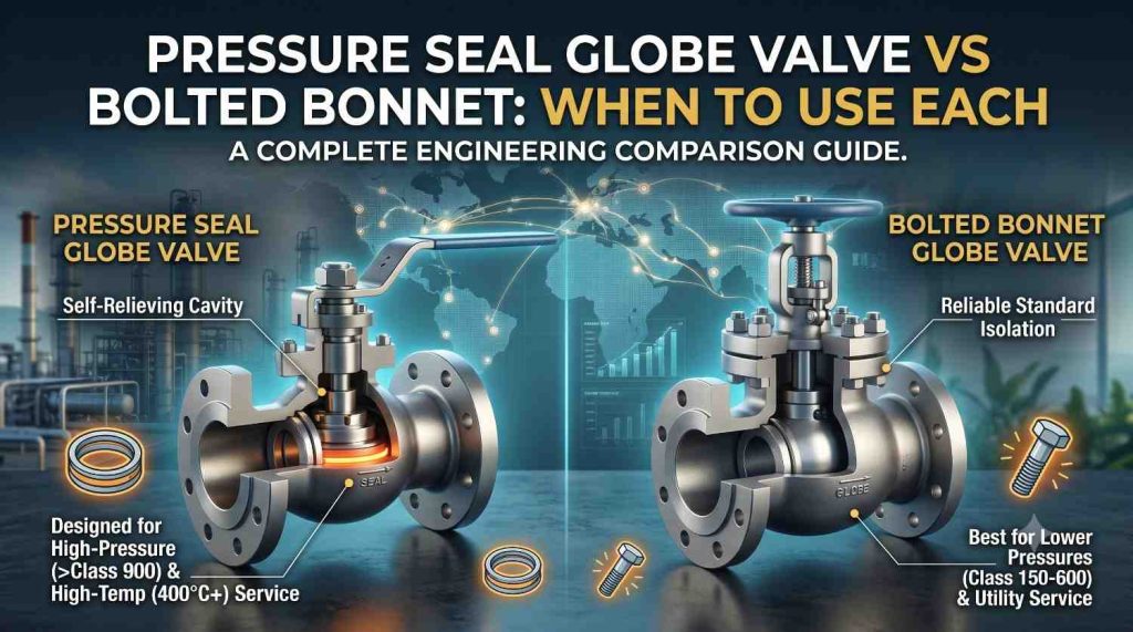 Pressure Seal Globe Valve vs Bolted Bonnet When to Use Each