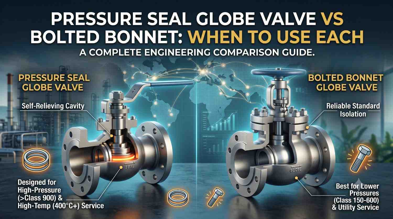 Pressure Seal Globe Valve vs Bolted Bonnet When to Use Each