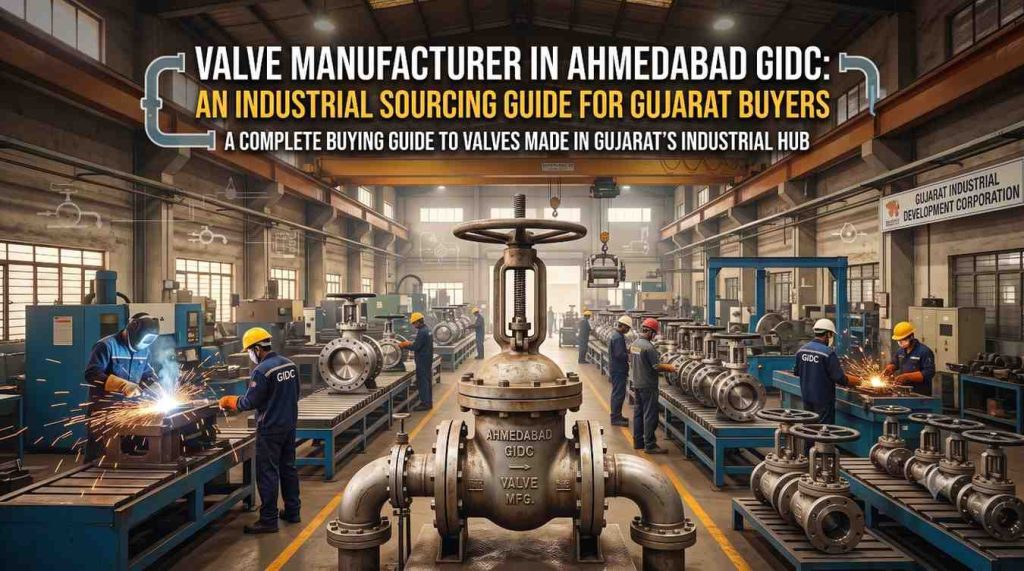 Valve Manufacturer in Ahmedabad GIDC An Industrial Sourcing Guide for Gujarat Buyers