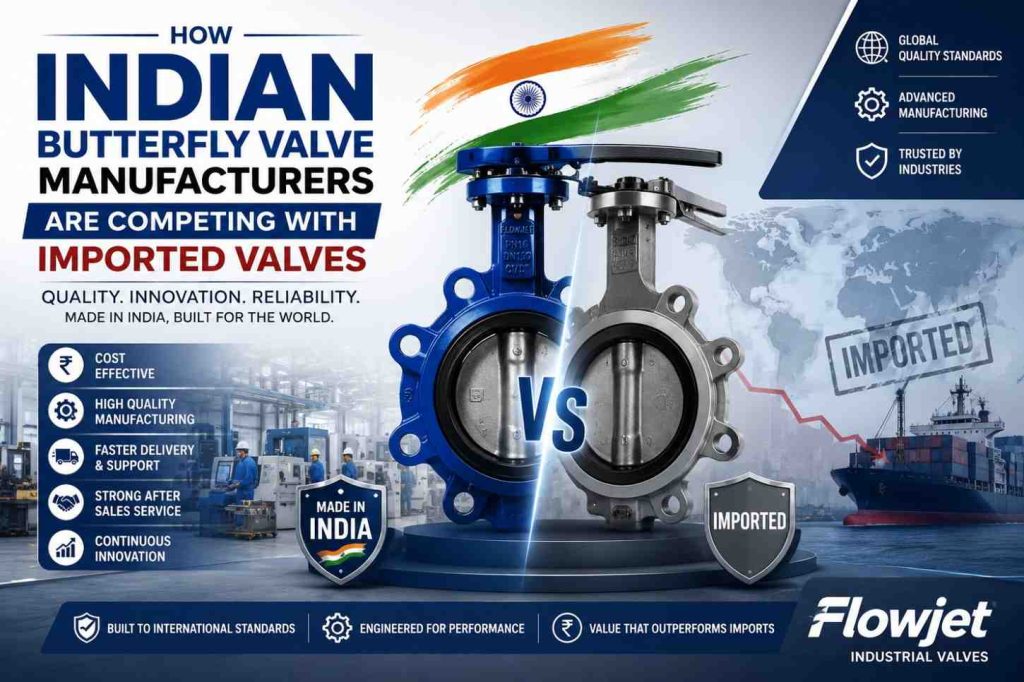 How Indian Butterfly Valve Manufacturers Are Competing with Imported Valves