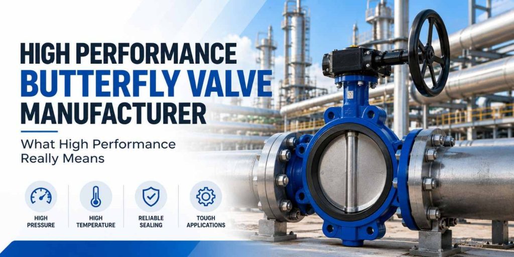 High Performance Butterfly Valve Manufacturer in Ahmedabad Flowjet Valve