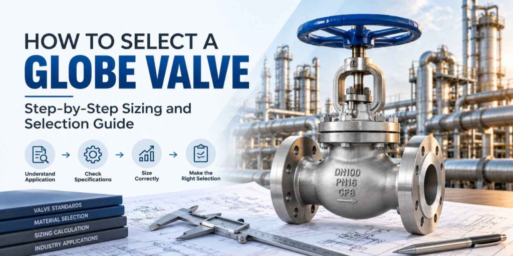 How to Select a Globe Valve Step-by-Step Sizing and Selection Guide
