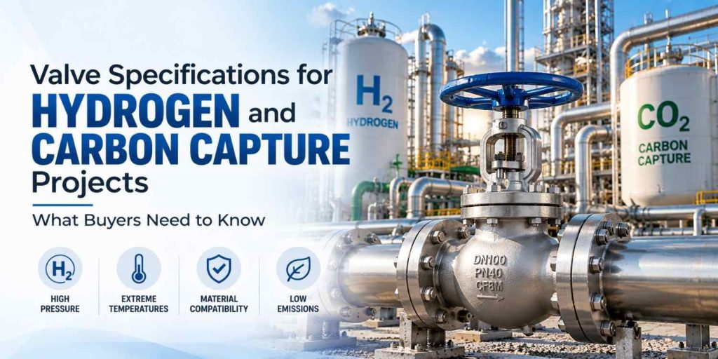 Valve Specifications for Hydrogen and Carbon Capture Projects — What Buyers Need to Know