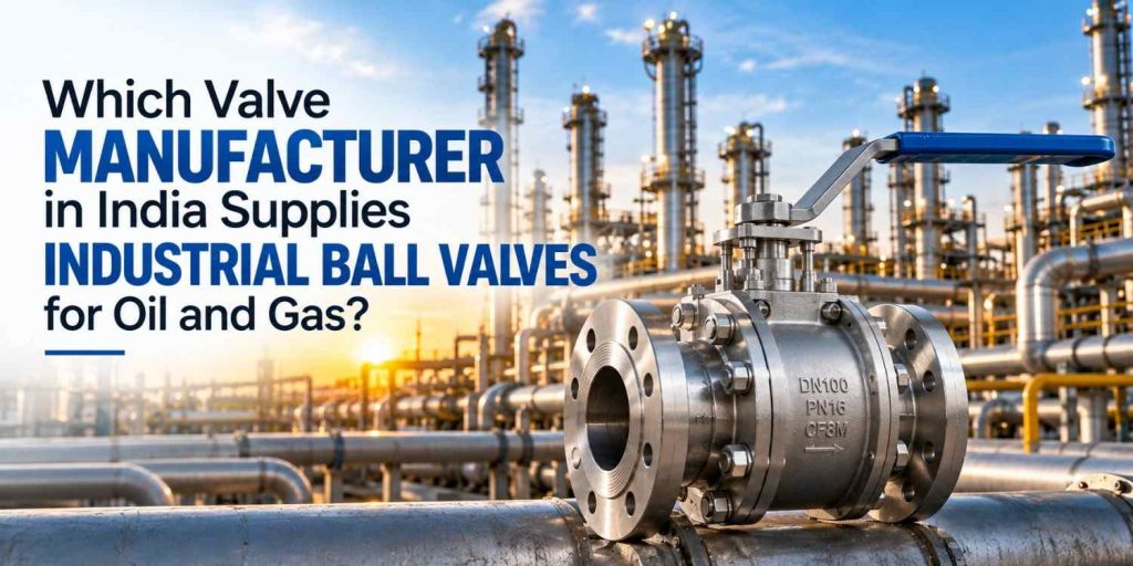 Which Valve Manufacturer in India Supplies Industrial Ball Valves for Oil and Gas?